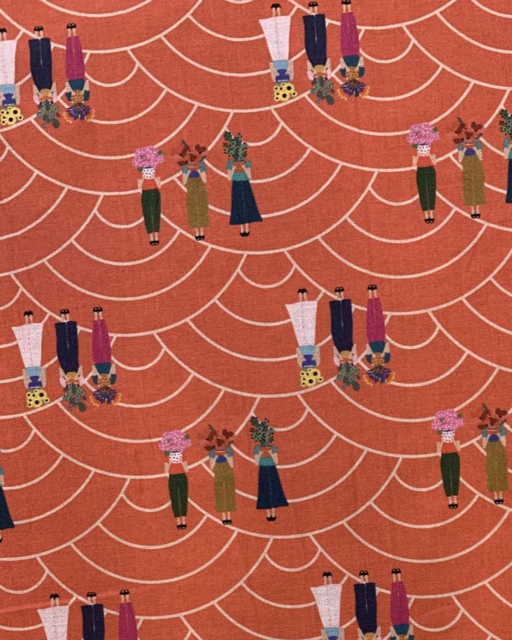 Tejido Voile de Algodon - Print Japon