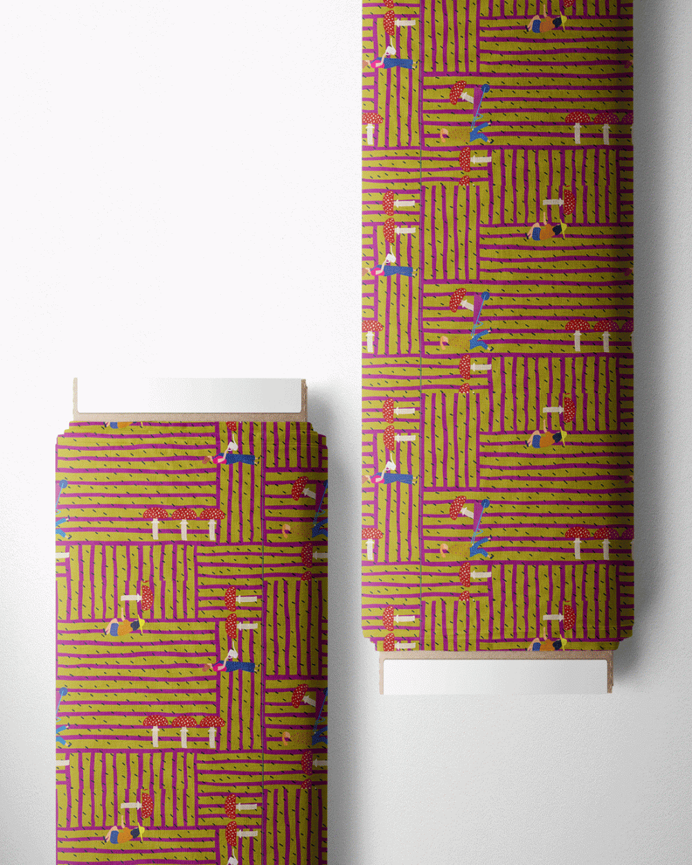 Punto Roma - Print Huerto Mostaza