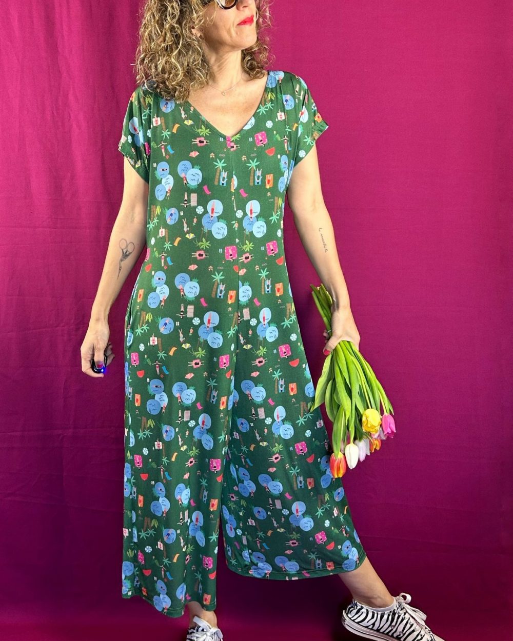 Mono Miu - Print Las Bañistas