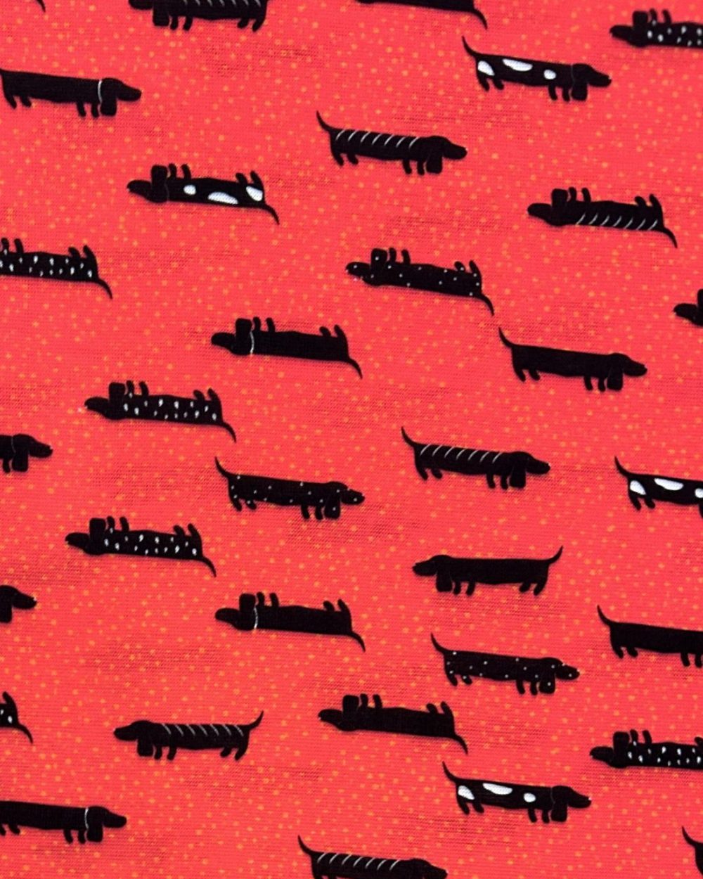 Tejido Canvas - Print Salchichas