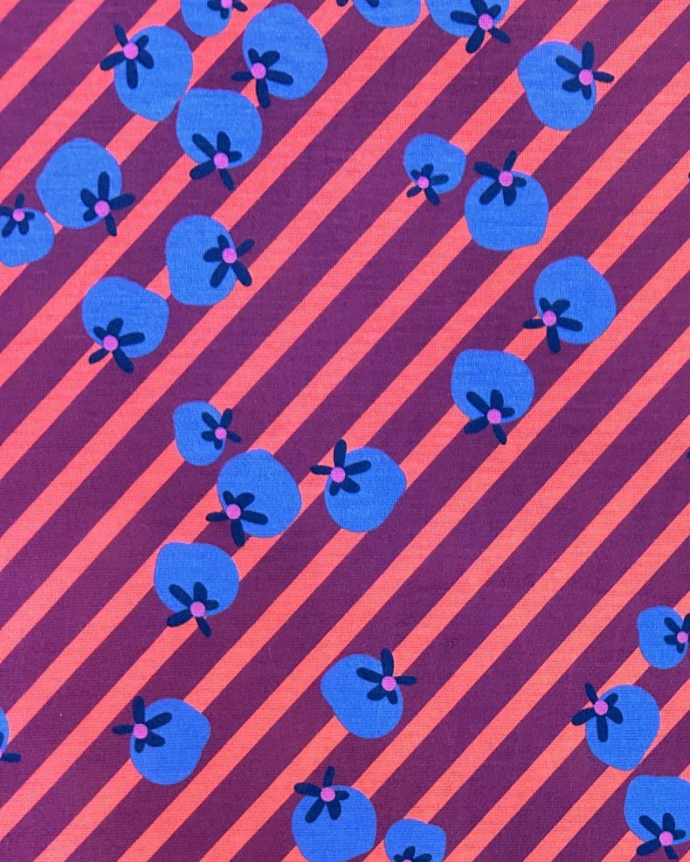 Tejido Canvas - Print Nabius Cherry