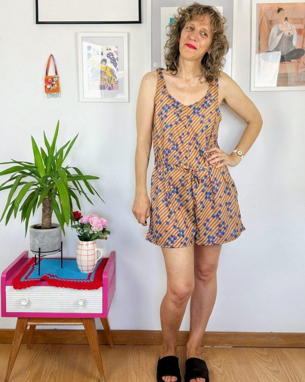 Mono Olga - Print Nabius Green