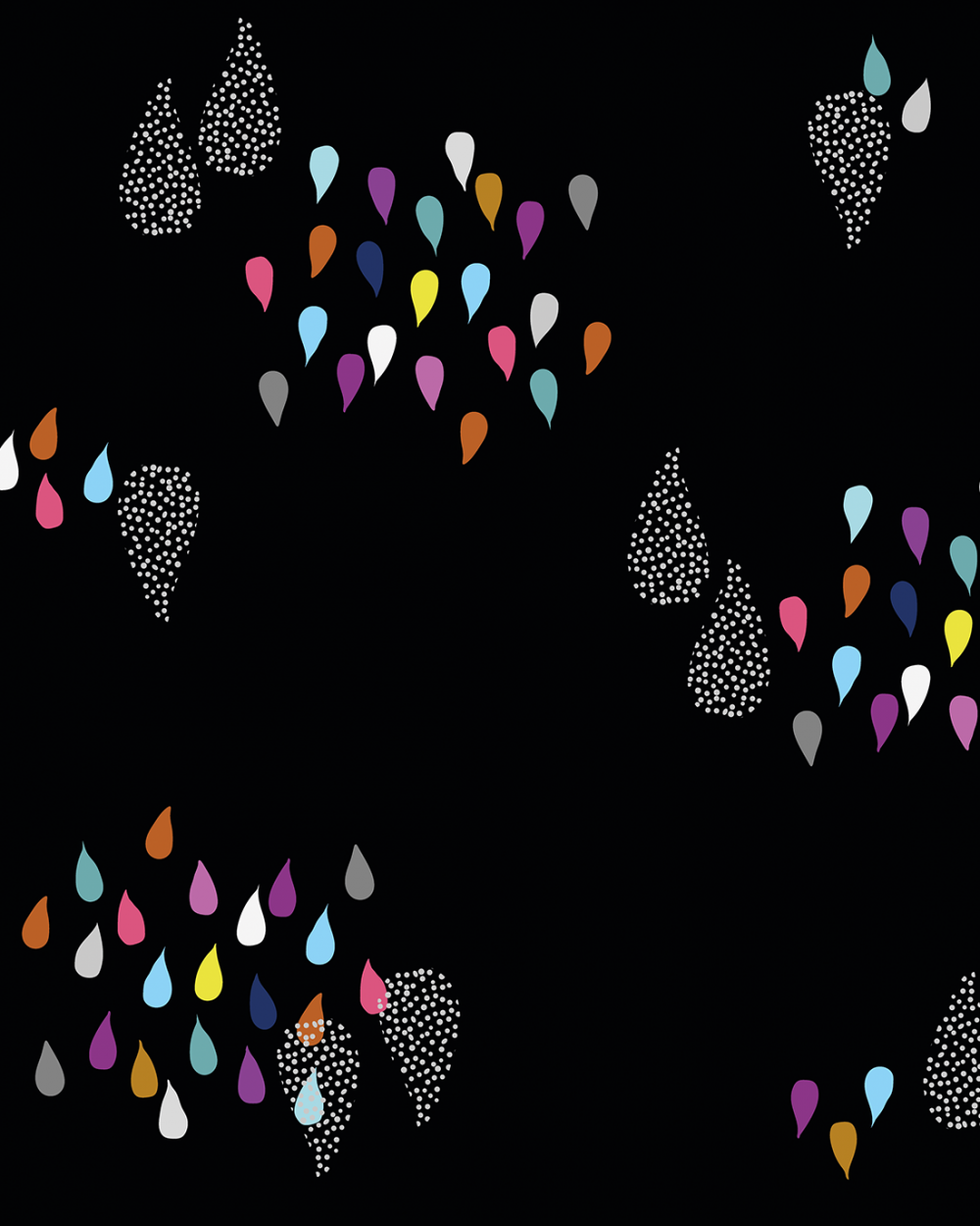 Tejido SoftShell - Print Doble : Galaxia/Rayas