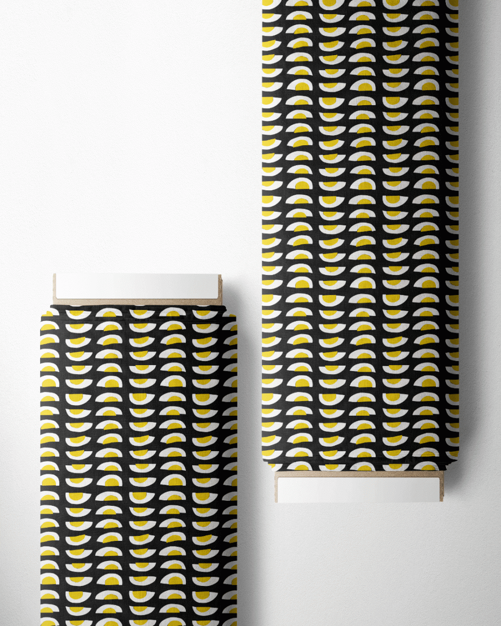 Tejido de Punto de algodón orgánico- Print Huevos