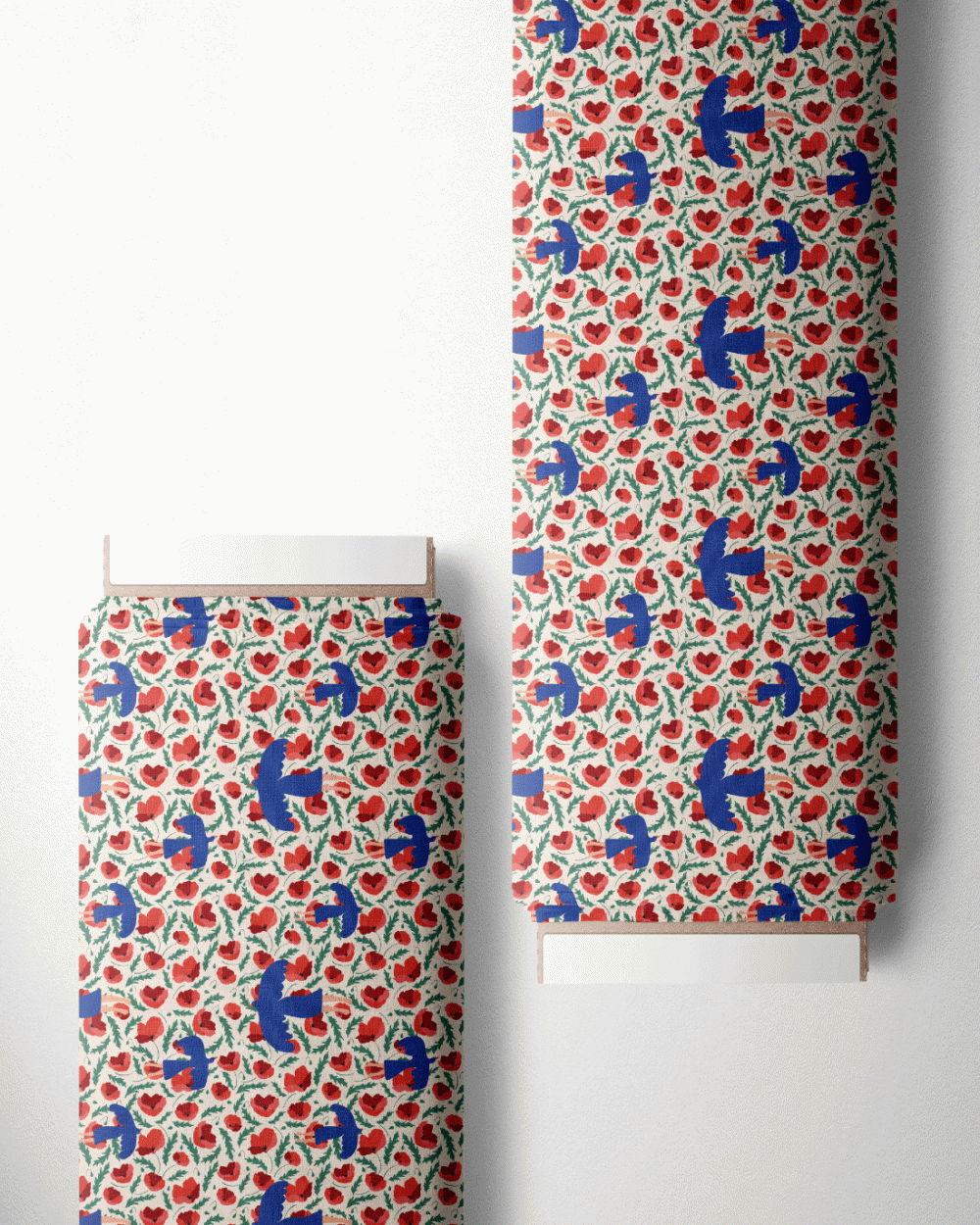 Tejido Voile Viscosa - Print Amapola