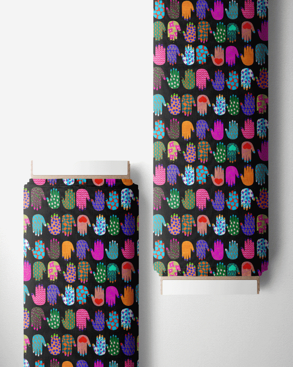 Tejido de Punto - Print Hands