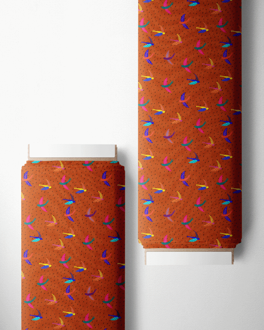 Tejido Voile Viscosa - Print Volare Oh Oh